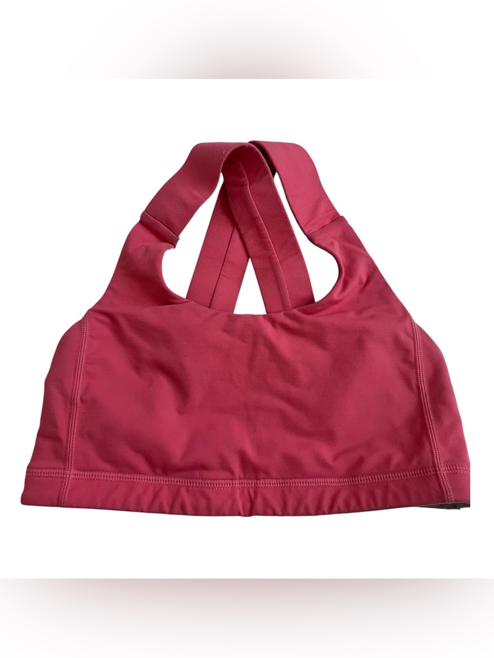 lululemon athletica Rose-Pink Cross-Back Sports Bra